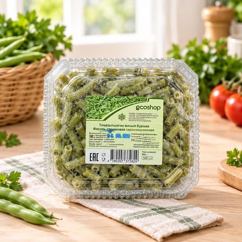 frozen стручковая фасоль 500 гр