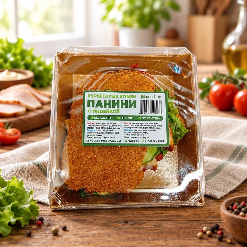 Панини с индейкой бг ИП Алдияр