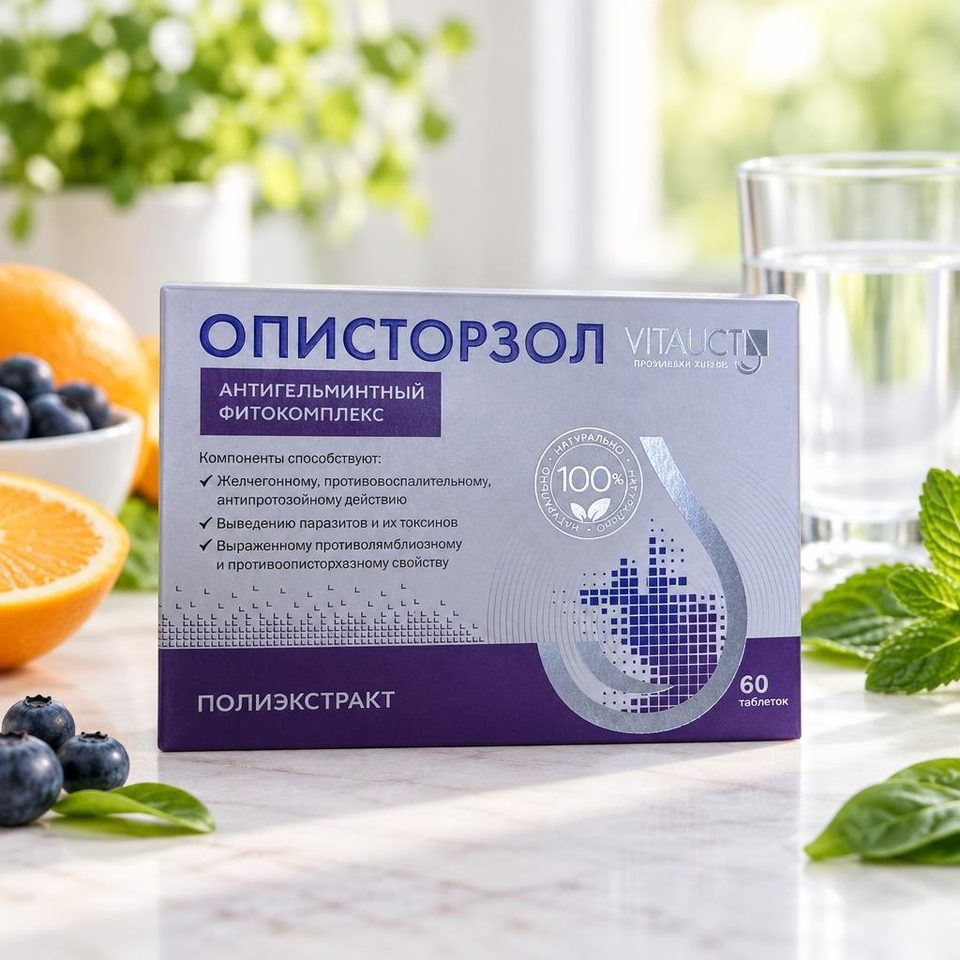 Vitauct Опистарзол 60таб