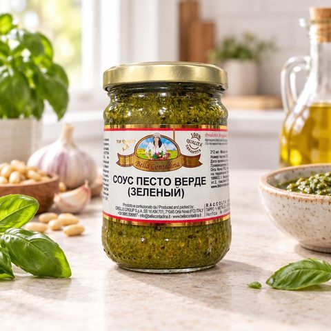 Bella Contadina Песто верде 190гр