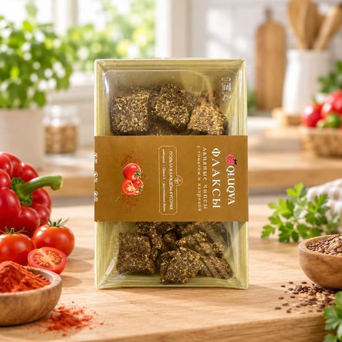 Флаксы с паприкой бг,бс,бл QluQva