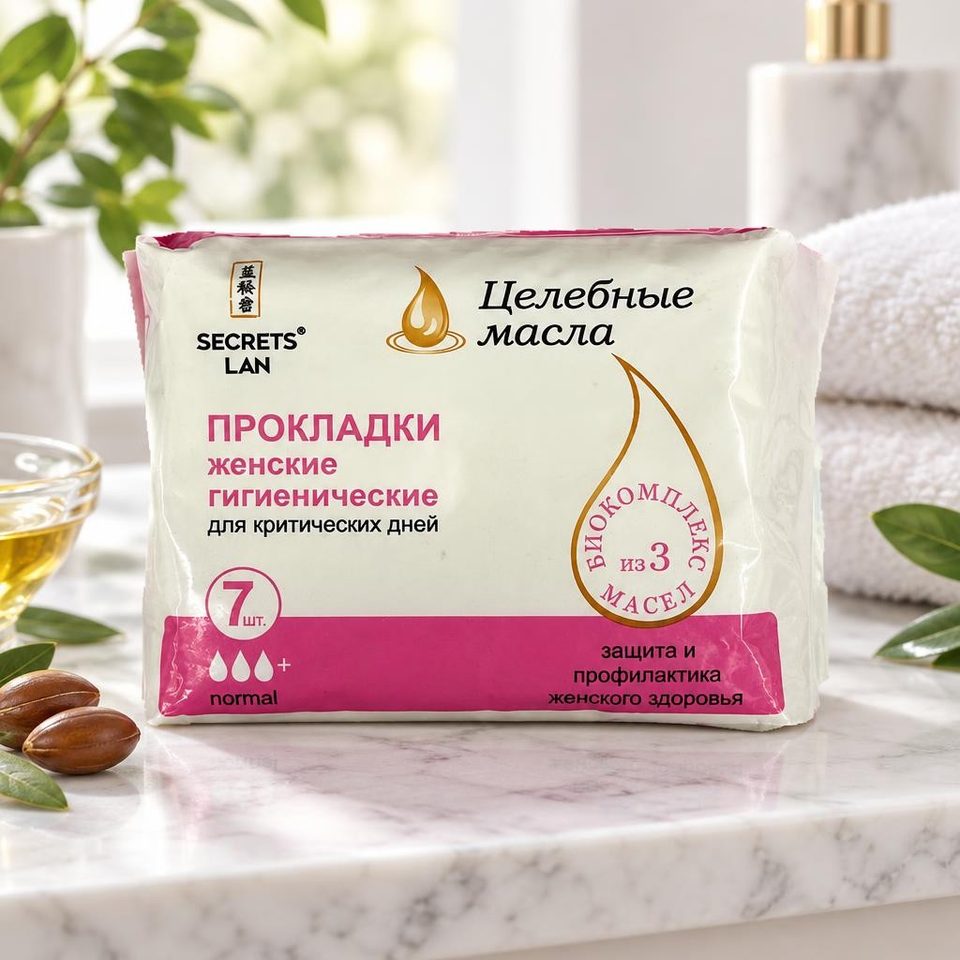 Аманат Секреты лан Целебные масла 3 капли 7шт