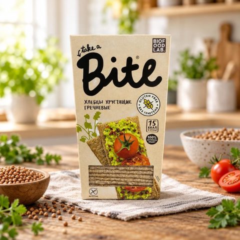 Bite Хлебцы хрустящие гречневые 150гр 8шт