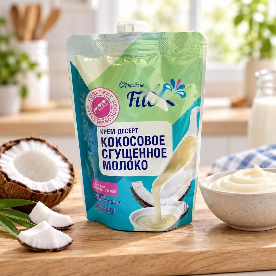 Фитпарад Крем-десерт FitDelice Кокосовый 100 гр