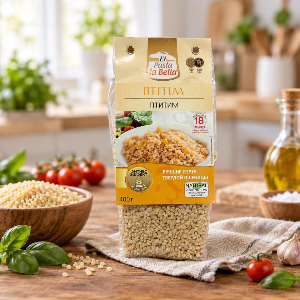 Pasta la Bella Птитим 400 гр 10 шт