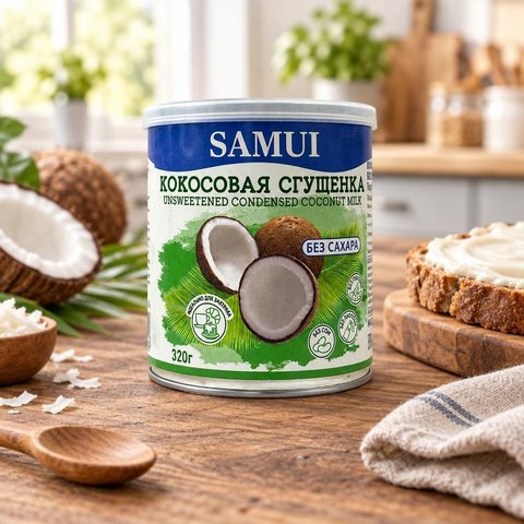 Кокосовая сгущенка SAMUI 320 г
