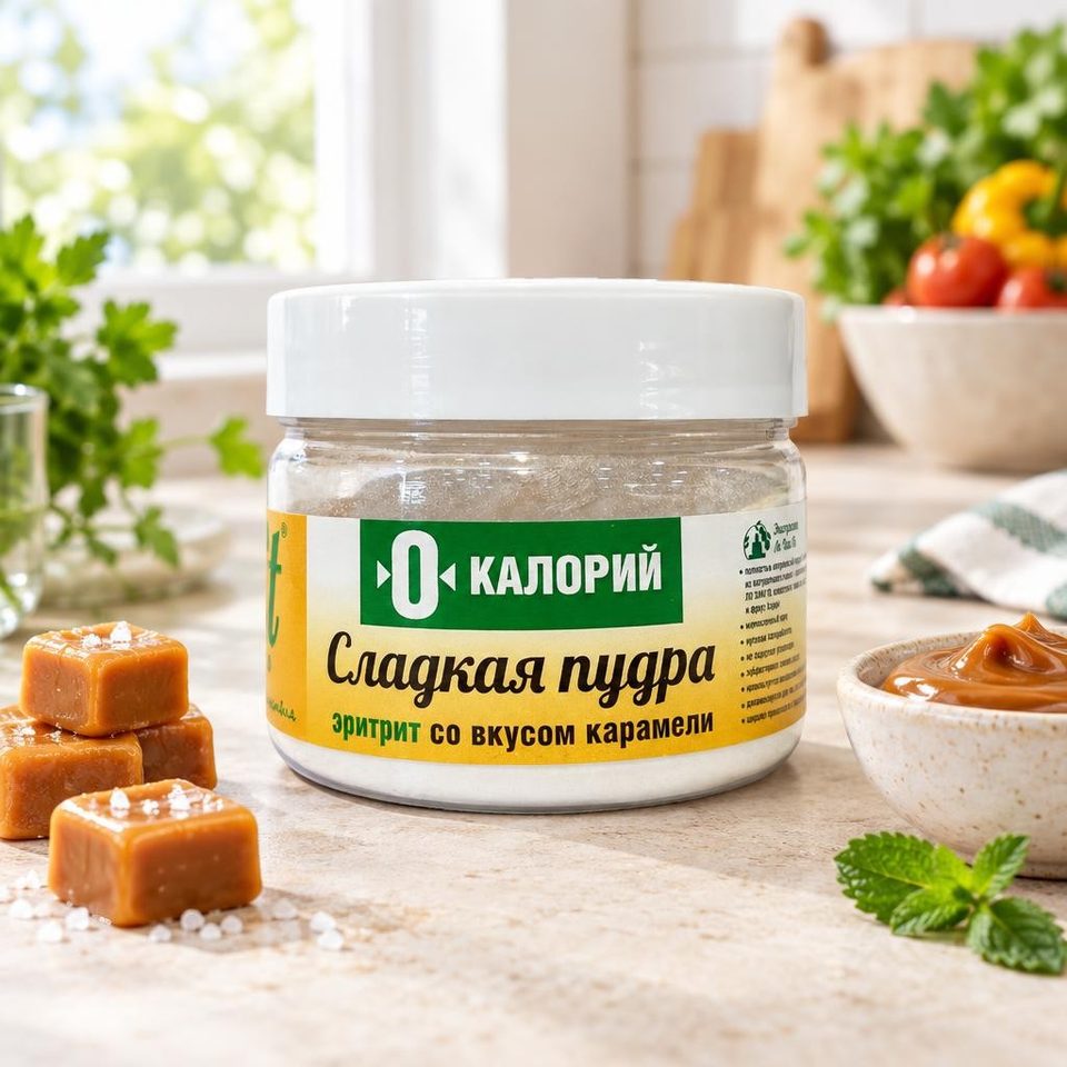 Фитпарад Сладкая пудра со вкусом карамели 160гр 16шт