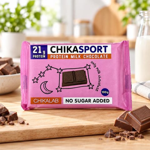 Chikalab Шоколад молочный 100гр 12шт