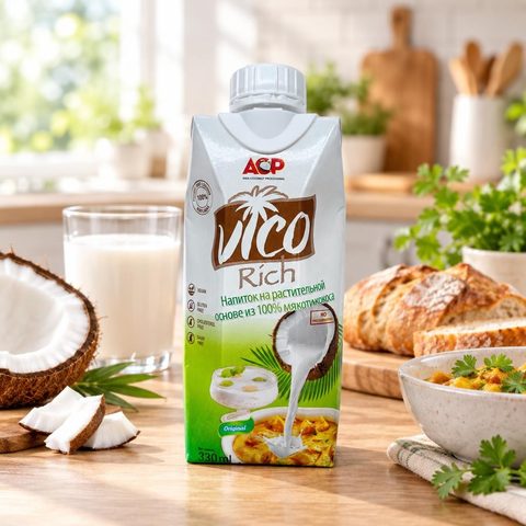 Ufood Кокосовое молоко ACP 17-19% 330мл 24шт