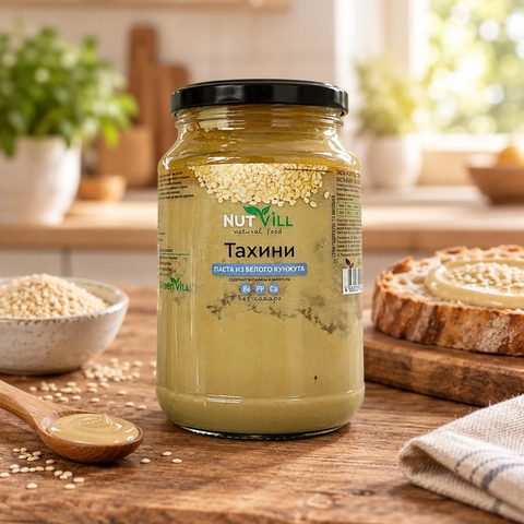 Nutvill Паста Тахини из белого кунжута 700гр