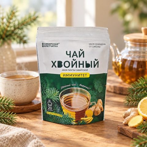 Сибирская клетчатка Хвойный чай Иммунитет ф/пак 2г*20шт