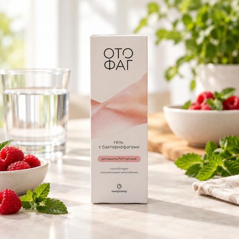 Отофаг Гель с бактериофагами 50мл