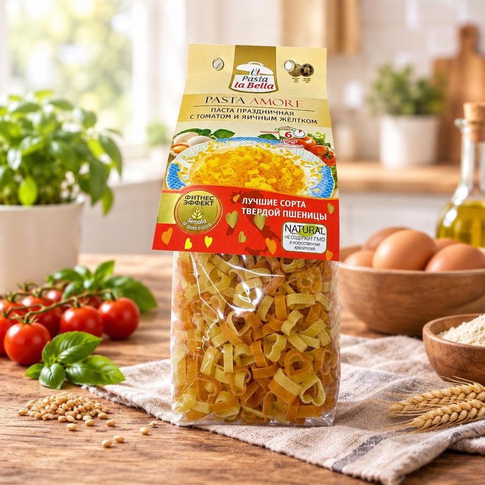 Pasta la Bella Макарон Праздничные 250 гр 10 шт
