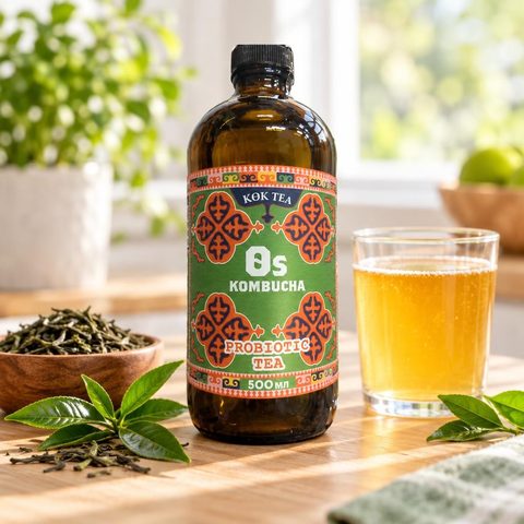 Комбуча Green tea 500 мл стекло