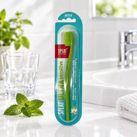 Splat professional зуб щетка для чувствительных зубов Ultra Sensitive Soft Мягкая