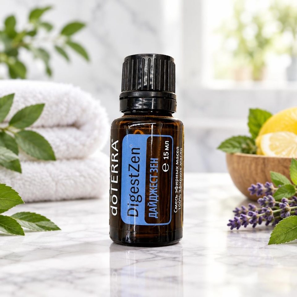 Дайджест зен аромамасло Doterra