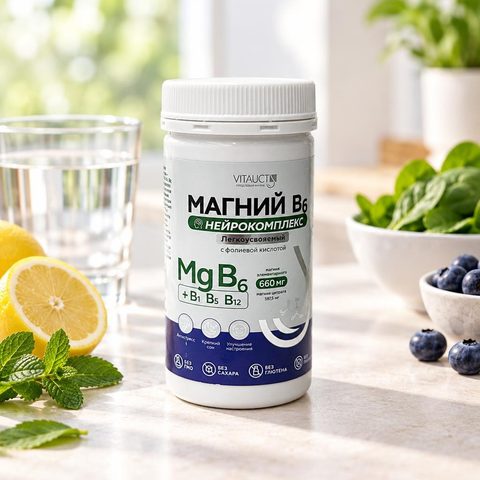 Vitauct Магний В6 Нейрокомплекс 100гр
