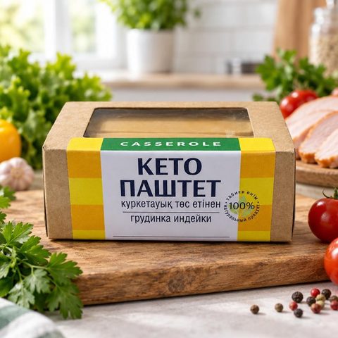 Dr Casserole Кето паштет грудинка индейки 200гр