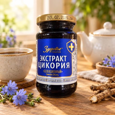 Цикорий жидкий экстракт Здоровье 200 гр 15 шт