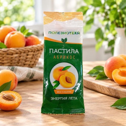 Полезнотека Пастила Абрикос 50 гр