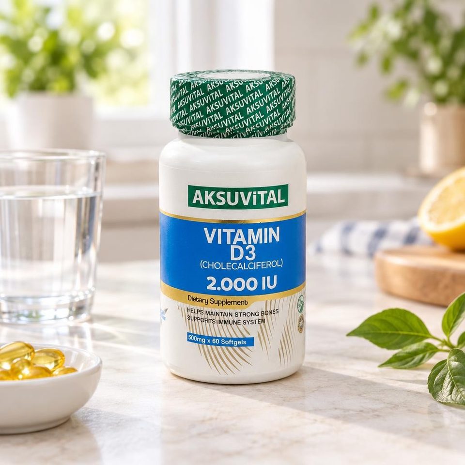 Aksu Vital Vitamin D3 2000