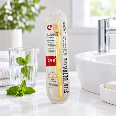 Splat professional зуб щетка для чувствительных зубов Ultra Sensitive Средняя
