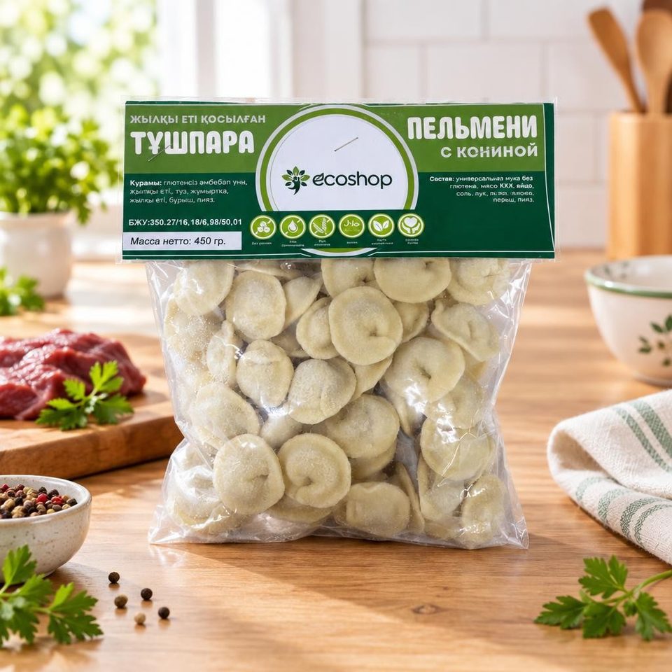 ИП Алдияр пельмени с кониной