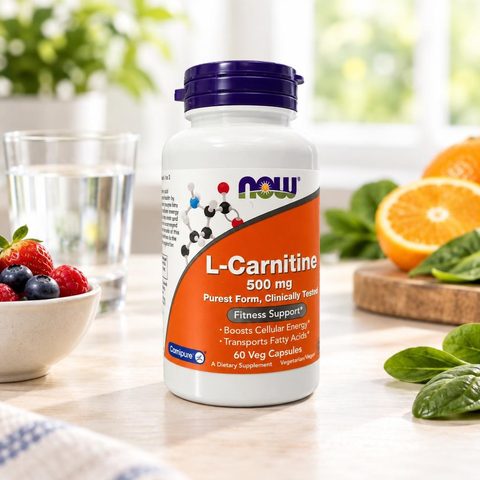 Now L-Carnitine 500mg 100veg.caps