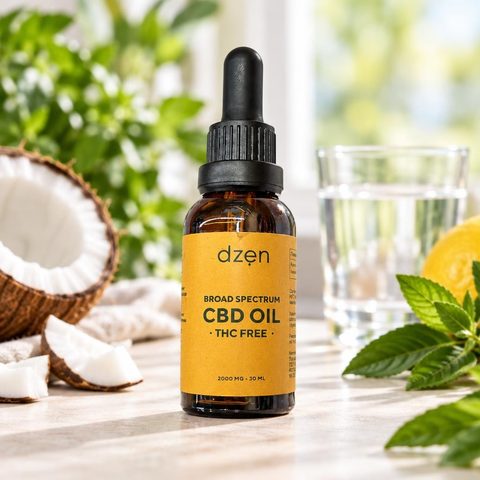 Dzen Жидкая настойка CBD на кокосовом масле 2000mg 30ml