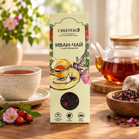 Иван чай с шиповником 50гр