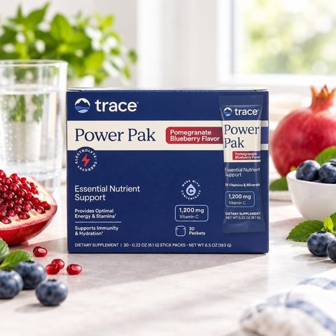 Trace Minerals Electrolyte Stamina-Pomegranate Blueberry 30стик 3шт