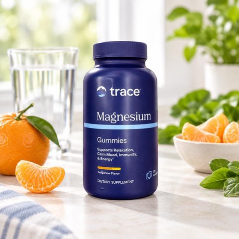Trace minerals Magnesium Gummies Tangerine Flavor 120chewable 12шт