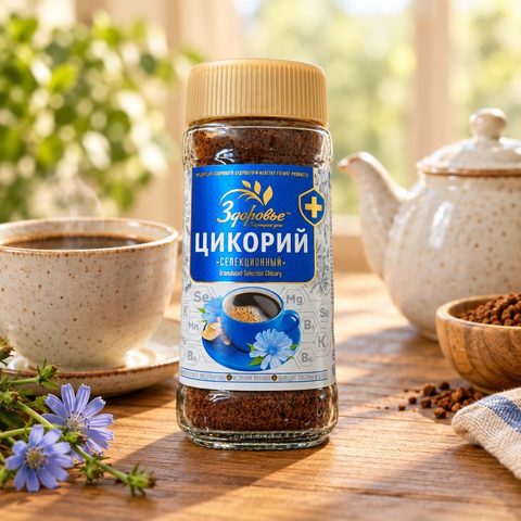 Цикорий гранула Здоровье СтБ 90 гр 12 шт