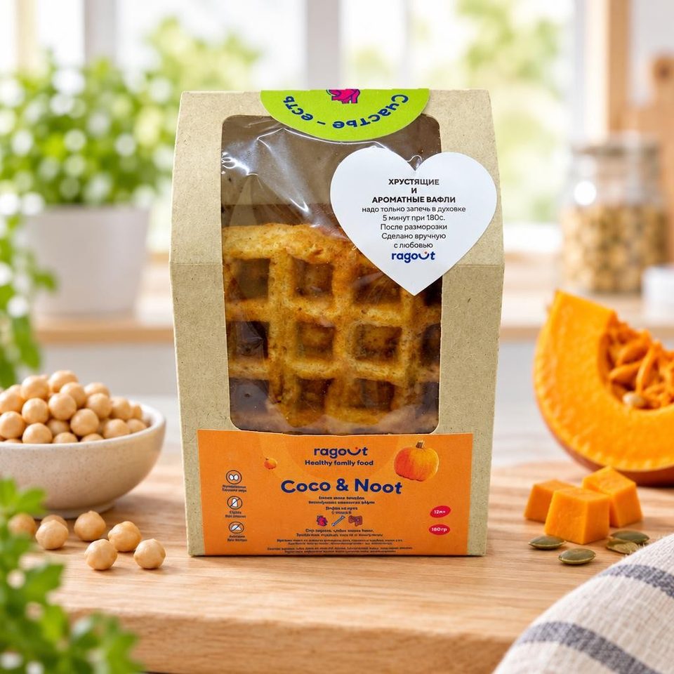 Ragout Вафли из нута с тыквой 180гр