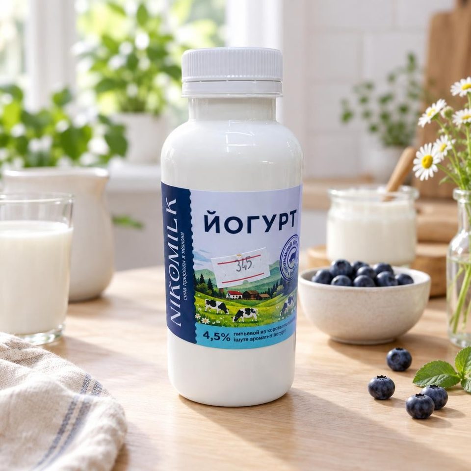 NikoMilk йогурт из козьего молока классик