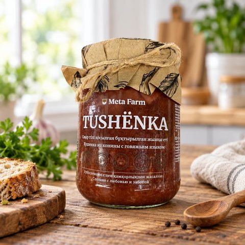 Мета Фарм Тушенка с языком