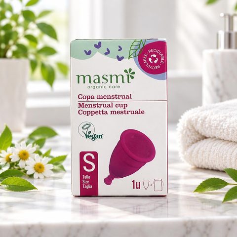 MASMI Organic care Гигиеническая менструальная чаша размер S