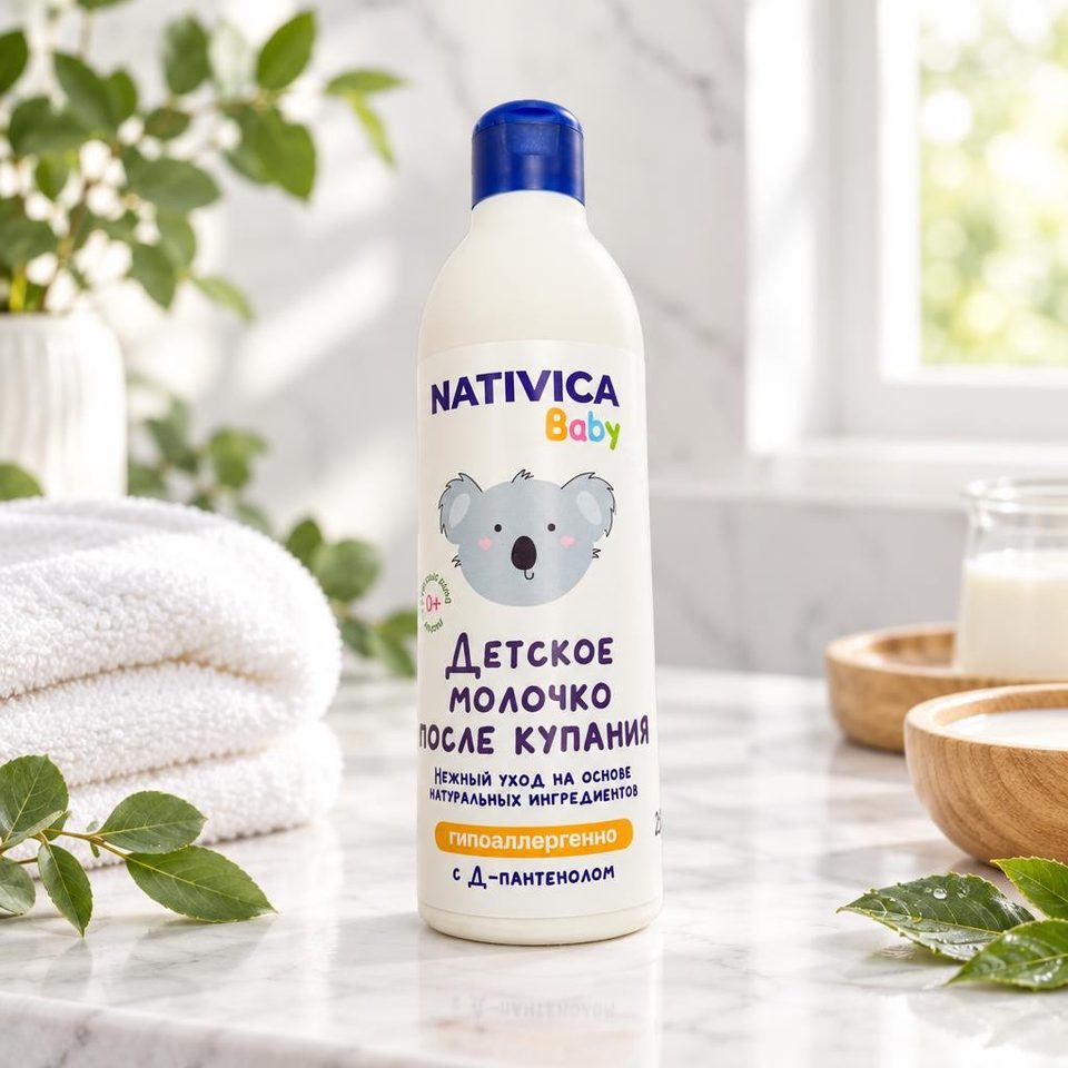 Nativica Baby Детское молочко после купания до 3 лет 250 мл