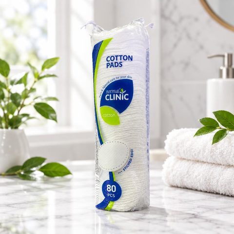 Normal Clinic Ватные диски 80шт