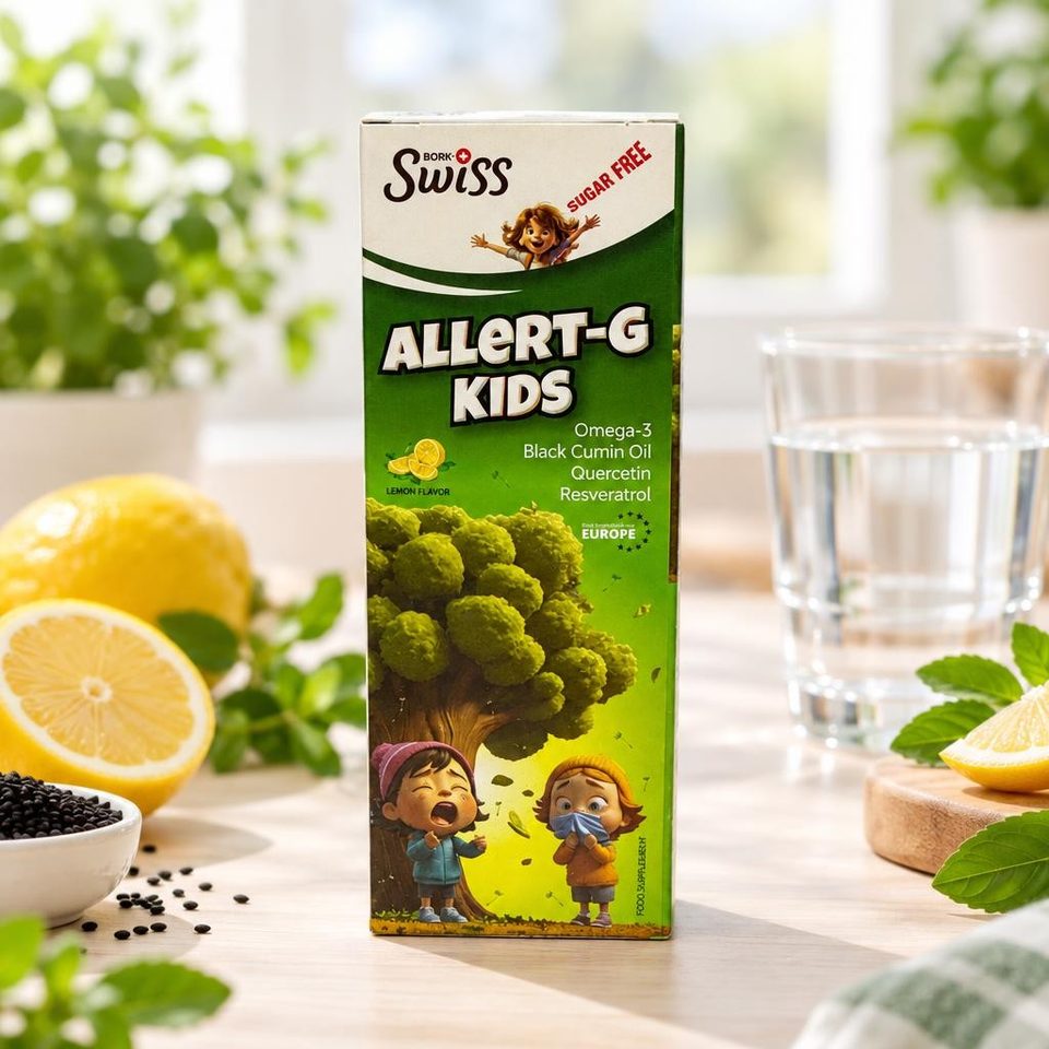 Swiss Bork allert-g kids 150мл