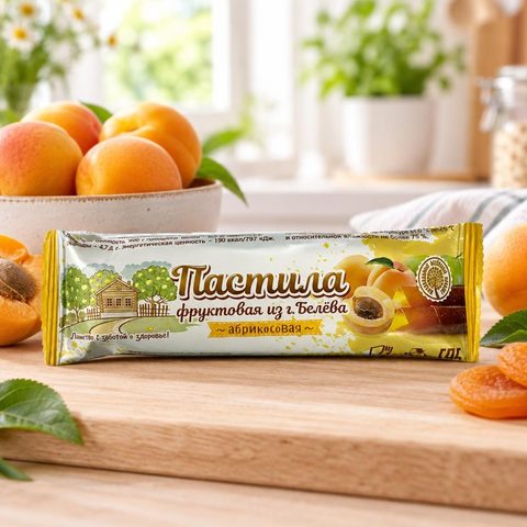 Пастила фруктовая из г.Белева АБРИКОС 30гр