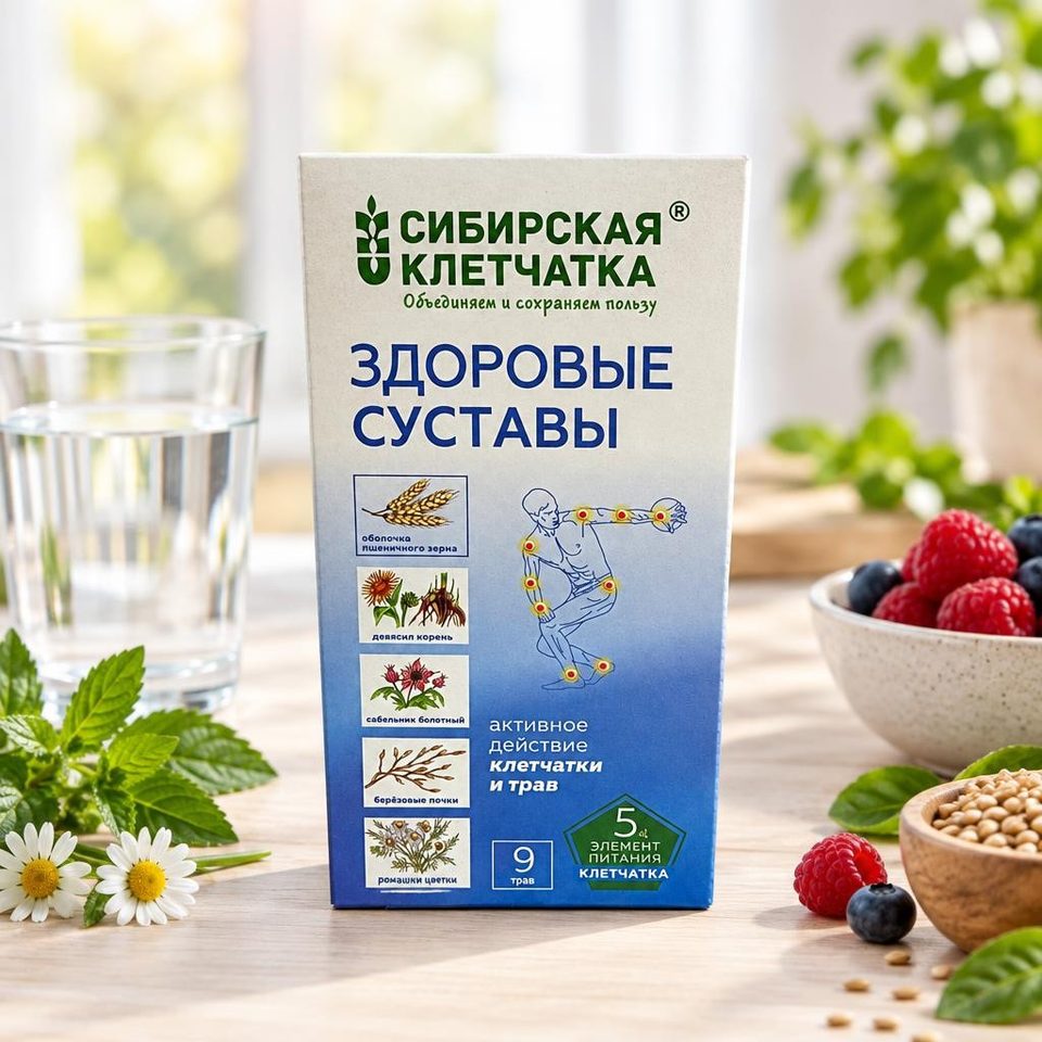 Сибирская клетчатка Здоровые суставы 150 гр