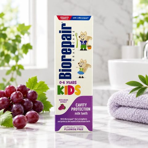 Biorepair Kids  Детская  зубная паста Виноград 50мл
