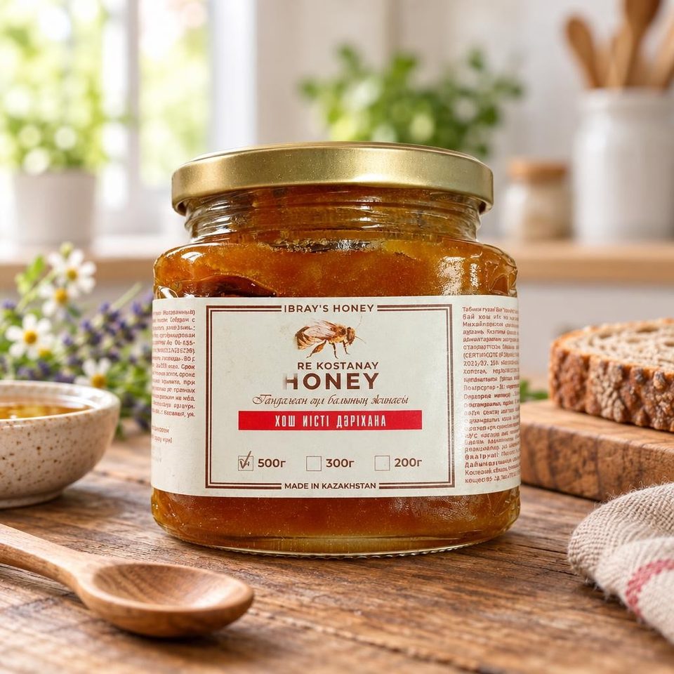 Мед Magic of Honey Душистая Аптека темное 500гр