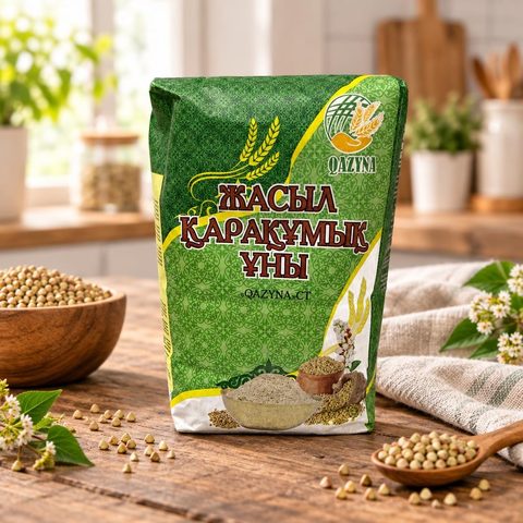 Казына Мука из зеленой гречки 500гр