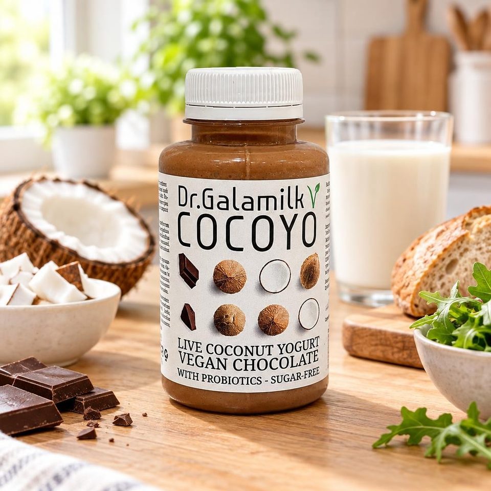 Gaiamilk Кокосовый йогурт шоколад CocoYo 200гр