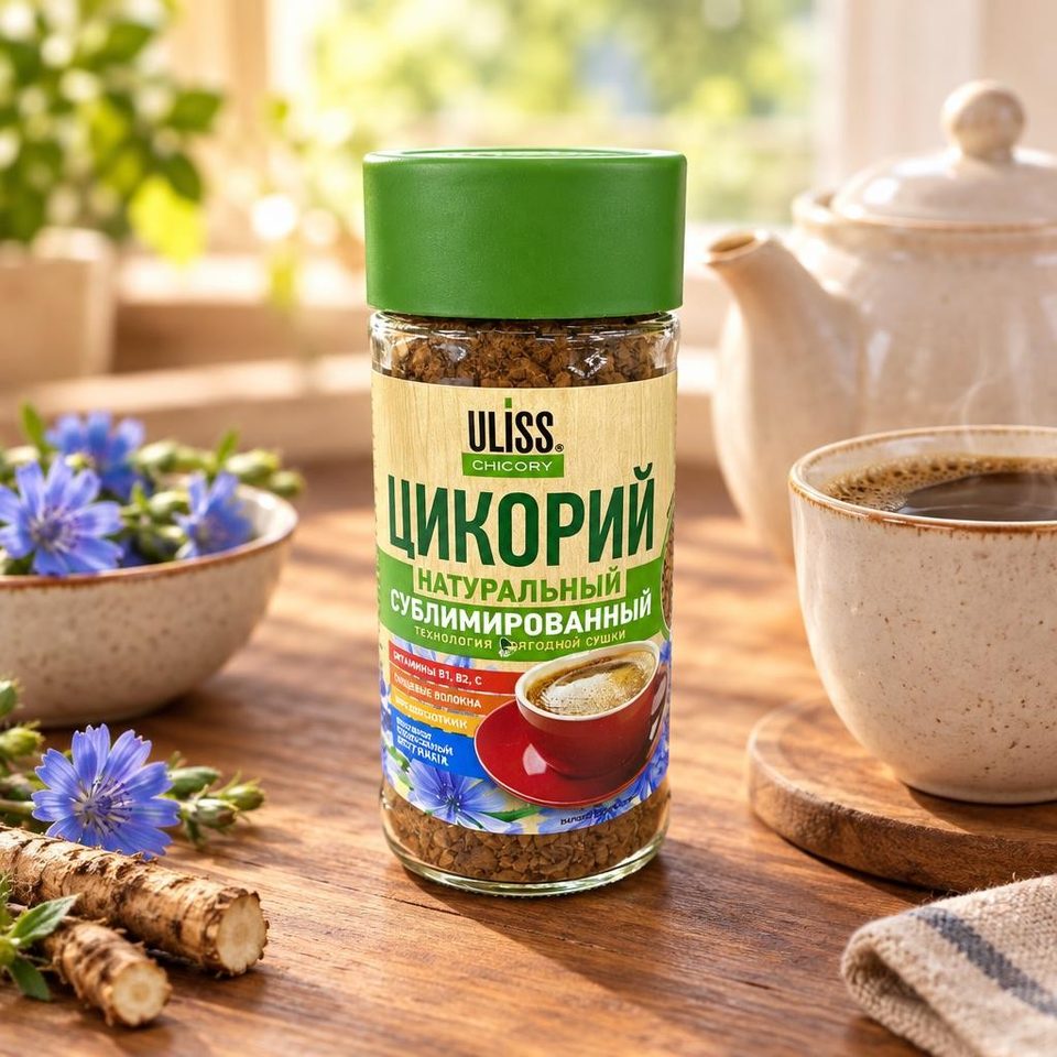 Uliss Цикорий 85гр ст/б 12шт