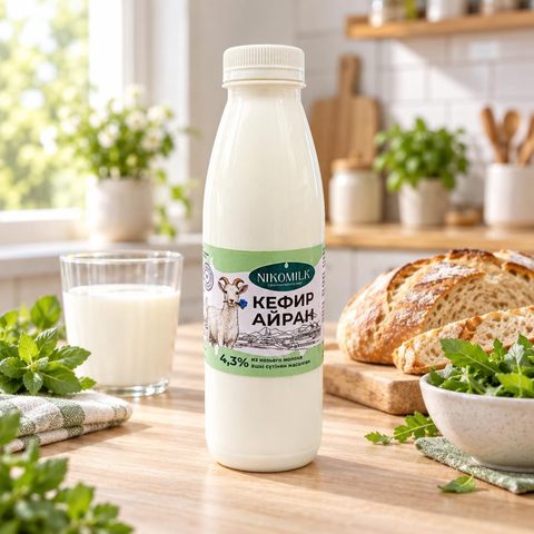 NikoMilk кефир из козьего молока