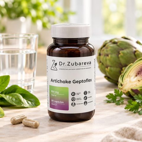 Dr.Zubareva Артишок Гептофлекс 60 капсул