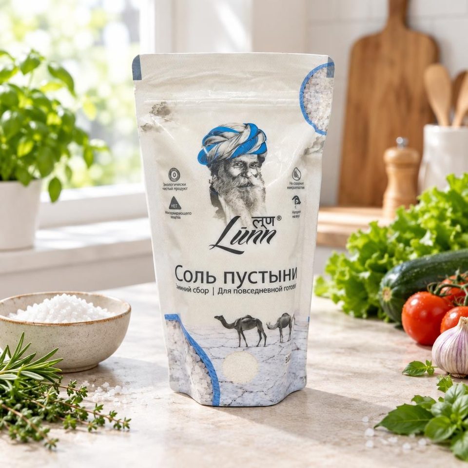 Соль пустыни зимний сбор пластик.пакет 500г